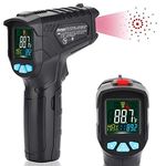 Infrared Thermometer, Non-Contact IR Temperature Gun (-58℉-1022℉) Digital Laser Thermometer for Automotive Industrial Kitchen Food Cooking BBQ Thermostat HD Backlight LCD Display[AAA Battery Included]