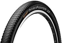 Continental Unisex's TYC01237 Double Fighter III Tyre, Black, 27.5 x 2.0-Inch