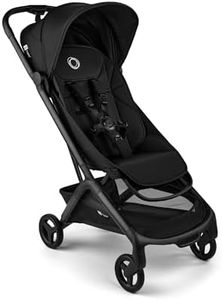 Bugaboo Butterfly 2 Reisebuggy, leicht und kompakt, Handgepäckgröße, faltbarer Reise-Kinderwagen mit Liegefunktion, einhändig faltbar, großer Untergestellkorb, ab 6 Monaten bis 4 Jahre, Heritage Black