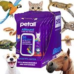 Pet Cleaning Wet Wipes 300 (6 x 50) Extra Large Thick Wipes - Hypoallergenic Pet Wipes - Biodegradable Pet Wipes - Dog Wipes - Puppy Wipes - Cat Wipes - Wipes For All Pets - Fragrance Free - With Aloe