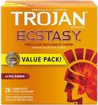 Trojan Ultra Ribbed Ecstasy Lubrica