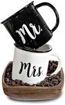 Mr and Mrs Mugs 11 Ounce, Ceramic C