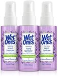 Wet Ones Hydrating Hand Sanitizer Mist | Spray Hand Sanitizer Travel Size, 1.95 oz. | Lavender-Scented Hand Sanitizer Spray (3 Pack)