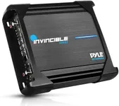 Pyle 9” Class D Mosfet Amplifier - Invincible Series Monoblock Amp, 1 Channel 1000 Watts Max, Mosfet PWM Power Supply, High-Current Dual Discrete Drive Stages, Wireless BT Audio Interface