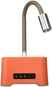 ZAQ Multi-Mist Mode Lumin Litemist Aromatherapy Essential Oil Diffuser Humidifier LED Desk Lamp, 300mL, Orange