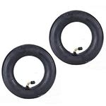 2 pack of 8x2" 200x50 Heavy Duty Inner Tubes with Bent Valve Stem Inner Diameter 10.6cm/4.2inch for Razor e100 e200 Schwinn Bladez Mongoose Power Core E100 Dune Buggy Epunk Crazy Cart PowerRider 360