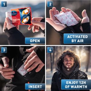 HEAT COMPANY Hand Warmers – 10 Pair Pack