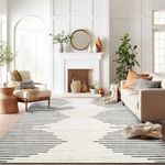 Rugshop Bohemian Stripe Stain Resis