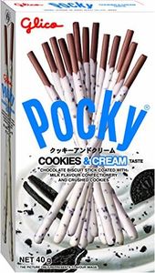 Glico Pocky Cookies and Cream Covered Biscuit Sticks 40 g