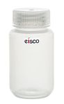 Eisco - Polypropylene Reagent Bottle, 125 ml, Wide Neck, Autoclavable, Leak Proof, Pack of 12