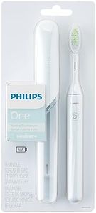 PHILIPS One By Sonicare Battery Toothbrush, Mint, Hy1100/03, 1 Count