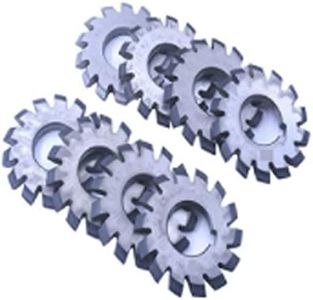 8 Gear milling Cutter HSS (dp16 PA 14 – 1/2 Hole 22 NO1 –NO 8 Involute Gear Cutter) Diameter 55 mm