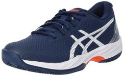 ASICS Men's Gel-Game 9 Clay/OC Sneaker, Blue Expanse/White, 9 UK