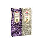 Hem Lavender & Jasmine Incense Sticks (Pack of 2 Boxes | Total 240 Sticks)