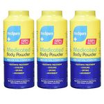 3 x MEDIPURE Medicated Body Powder 100% TALC FREE 200g (600g)