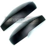 UNDERGROUND PARTS Wing Mirror Covers Black Pair Left Passenger Nearside & Right Offside Drivers Side