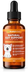 Worm Wood Natural Gut Support for Cats | Herbal Blend with 3 Beneficial Plant Extracts - Wormwood, Thyme & Sage Extract | Helps Maintain a Balanced Digestive System | Effective for Daily Wellness |