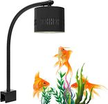 Lominie LED Aquarium Light, 70W Full Spectrum Planted Fish Tank Light, Dimmable Clamp Aquarium Light with Gooseneck, for 50 Gallon Freshwater Planted,Refugium Algae, Tropical Fish Tank