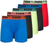 PUMA Boys' 5 Pack Performance Boxer