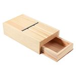 PH PandaHall Soap Cutter Drawer Box Wooden Soap Beveler Planer Soap Trimming Tool for Handmade Soaps and Candles Trimming DIY Craft Soap Making