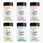 GRANOTONE Chalk Paint For Furniture Home Decor Crafts Eco Friendly All In One No Wax Needed Pastels, Multicolor