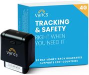 Vyncs - GPS Tracker for Vehicles, [No Monthly Fee], 4G LTE, Vehicle Location, Trip History, Driving Alerts, GeoFence, Fuel Economy, OBD Fault Codes, USA-Developed, Family or Fleets