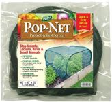 Gardeneer by Dalen Pop-Net Portable Protective Enclosure – Lightweight and Weatherproof – Easy DIY Installation – Safeguard Your Plants Against Garden Nuisances - 40" x 40" x 20"