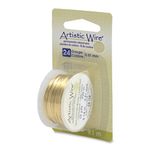 Artistic Wire 24-Gauge Non-Tarnish Brass Wire, 10-Yards