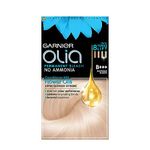 Olia B+++ Maximum Bleach Blonde offers intense lift. No-ammonia, oil-powered permanent dye for luminous, vibrant results. Achieve your lightest blonde while keeping hair soft and nourished.