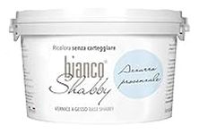 bianco Shabby® Azzurro Provenzale (Provençal Blue) Water-Based Chalk Paint for All Surfaces – Extra Matt Finish (2.5 Litres)