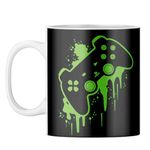 YuBingo Gift for Game Lovers - Ceramic Coffee Mug, Tea Cup, Gaming is Life (White Coffee Mug, Tea Cup, 320ML)