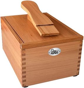 FOOTMATTERS Shoe Shine Valet Box - Hardwood Boot & Shoe Care - Premium Polish Kit