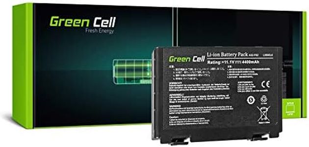 Green Cell Batteria Asus A32-F82 A32-F52 per Portatile Asus K50 K50C K50I K50IJ K50IN K70 K70I K70IJ K70IO K40 K40IJ K50AB K50AE K50AF K50ID K50IE K50IL K50IP F82 K51 K51AC K70A K70IC X5DC X5DIJ X5DIN