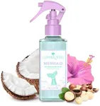 Glimmer Wish Premium Mermaid Detangling Mist, Tropical Beach Scent, Dermatologist Tested, Paraben Free, 100% Vegan, Sulfate & Sulfite Free, PEG & EDTA Free, Cruelty & Gluten Free, 5 Fl Oz