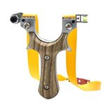 Marksman® Alloy Wood Patch High Precision Laser Slingshot Outdoor Sports Toys (Alloy Wood Patch Laser Slingshot)