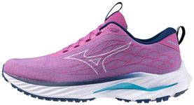 Mizuno Women's Wave Inspire 20 Running Shoe, Rosebud/White, 10