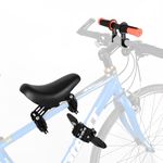 Baisikou Bike Child Seat Front Mounted Bike Seat for Children Kid Bike Seat for Adult Bikes