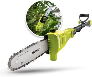 Sun Joe 24V-PS8-LTE 8-Inch 24-Volt 2.0-Amp Cordless Telescoping Pole Chainsaw