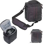 Navitech Black DSLR & Lens Camera Bag Case for Nikon Coolpix B500 Camera