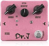 JOYO Fuzz Pedal Between Overdrive& Distortion Across Classic & Mordern Tone for Electric Guitar Effect High-end Edition Dr.J Series (D56)