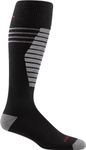 DARN TOUGH (8020) Edge Thermolite OTC Midweight with Cushion w/Padded Shin Men's Sock - (Black, Large)
