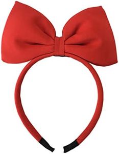 Mikinona 2 pcs Bow Headbands for Girls Bowknot Hair Hoops for Children Day and Birthday Party Headwears