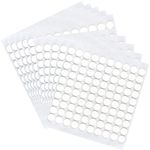 10 Sheet Foam Round Dots Double-Sided Adhesive 3D Craft Foam Tape for DIY Handmade Crafts/Office Supplies, 1000 Pcs, 2 Sizes (10, White, 0.3 inch & 0.4 inch)