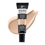 IT Cosmetics Bye Bye Under Eye, 13.0 Light Natural (N) - Full-Coverage, Anti-Aging, Waterproof Concealer - Improves the Appearance of Dark Circles, Wrinkles & Imperfections - 0.4 fl oz