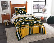 Northwest NFL Green Bay Packers "Rotary" Bed in a Bag Set, Twin, Rotary