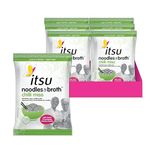 itsu chilli miso noodles & broth pouch 85g | Instant Noodles Snack Multipack | Quick-to-Make Snack | Vegan | Pack of 6