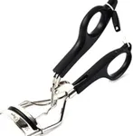 By The Clique Effortless Professional Eyelash Curler with Soft Lash Silicon Pads Gentle Enough for Both Natural and False Eyelashes | Perfect Curls in Seconds | Black Comfort Grip