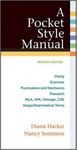 A Pocket Style Manual by Diana Hacker Nancy Sommers 7th edition (Textbook ONLY, Spiral-bound)