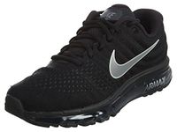 Nike Mens Air Max 2017 Running Shoes Black/White/Anthracite 849559-001 Size 11