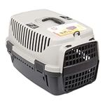 Jolie Max Pet Carrier - Lightweight Transport Crate for Small Animals - Removable Gate - Ventilated Design - Seatbelt Clip - Portable Box for Cats, Dogs, Kittens